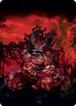 Vessel of the All-Consuming Art Card [Art Series: Kamigawa: Neon Dynasty] 77
