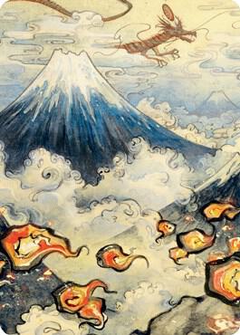 Mountain (299) Art Card [Art Series: Kamigawa: Neon Dynasty] 78
