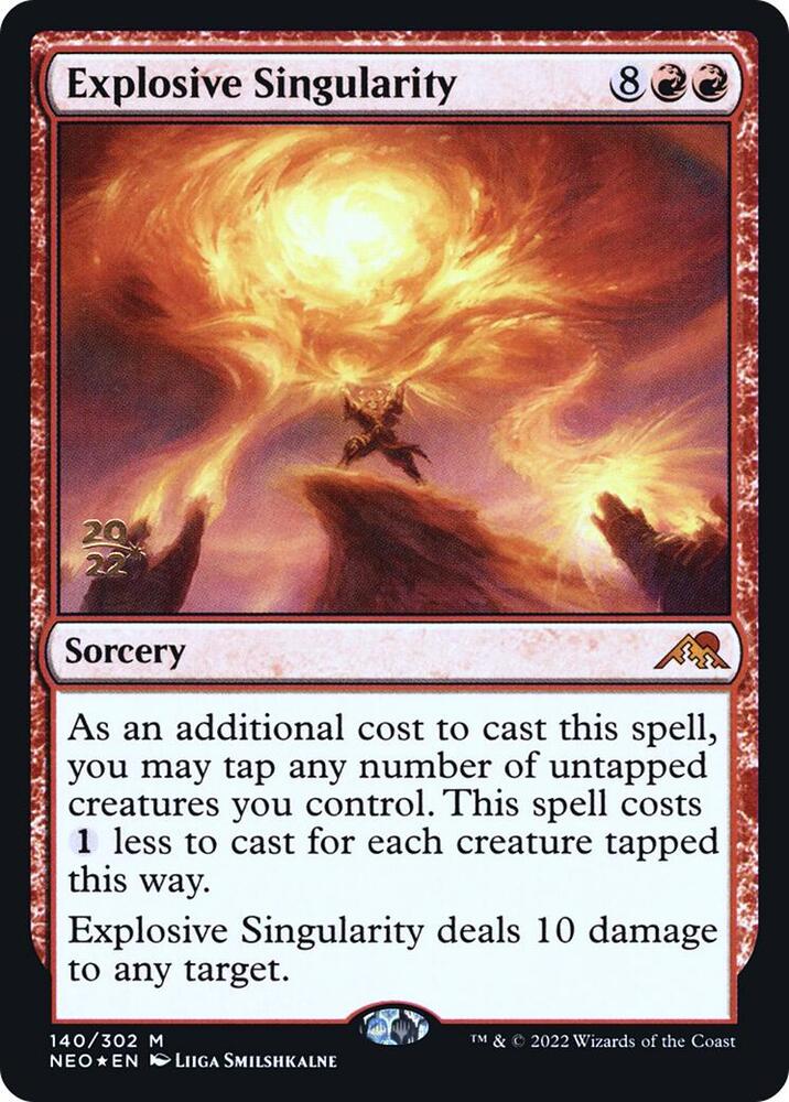 Explosive Singularity [Prerelease Cards] 140