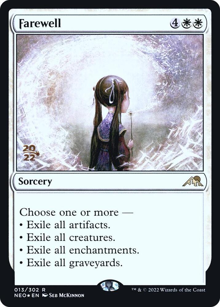 Farewell [Prerelease Cards] 13