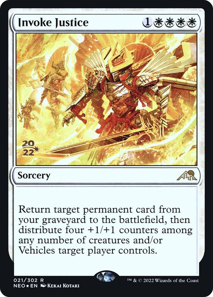 Invoke Justice [Prerelease Cards] 21