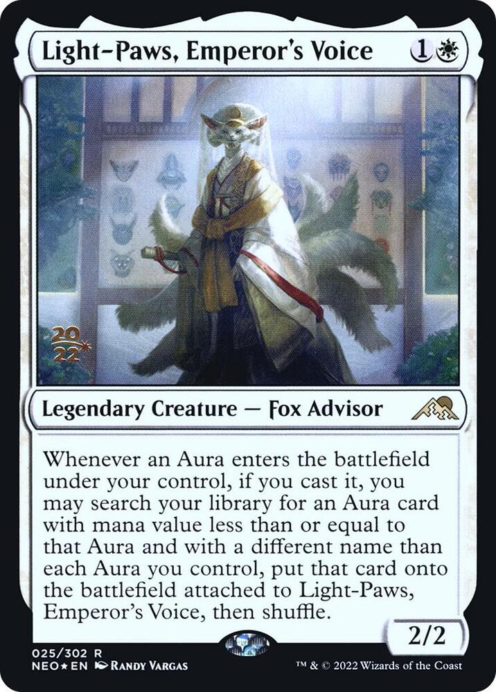 Light-Paws, Emperor's Voice [Prerelease Cards] 25