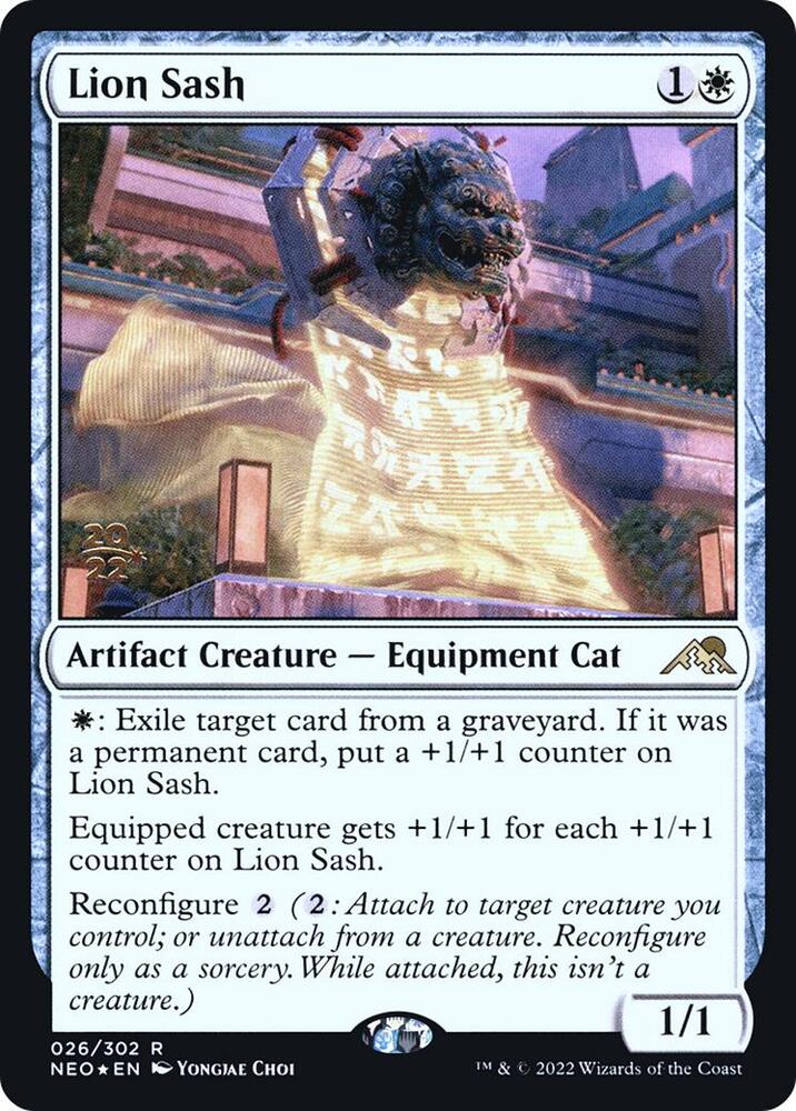 Lion Sash [Prerelease Cards] 26