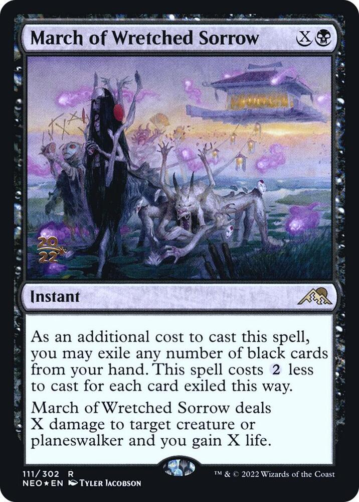 March of Wretched Sorrow [Prerelease Cards] 111
