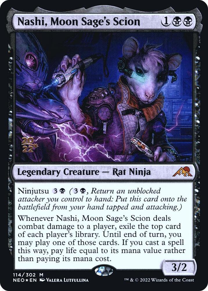 Nashi, Moon Sage's Scion [Prerelease Cards] 114