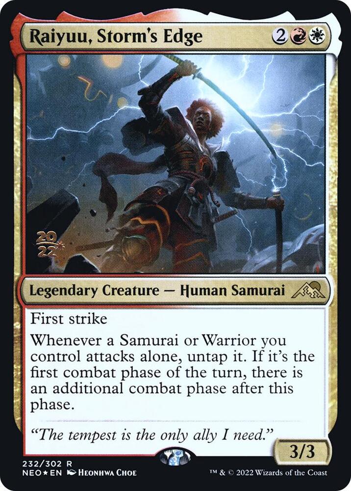Raiyuu, Storm's Edge [Prerelease Cards] 232