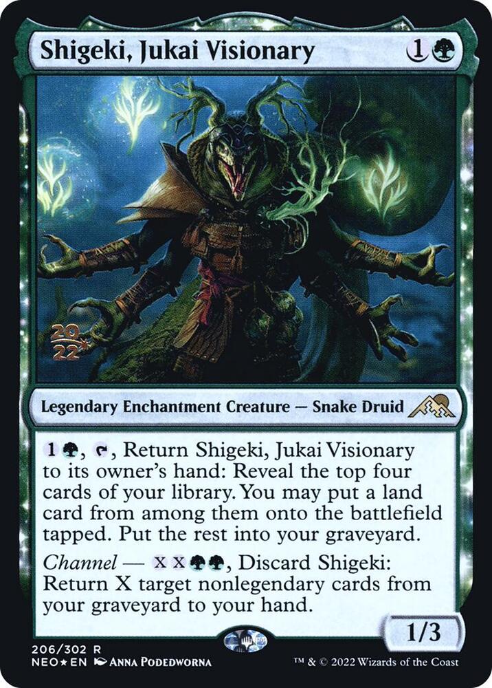 Shigeki, Jukai Visionary [Prerelease Cards] 206