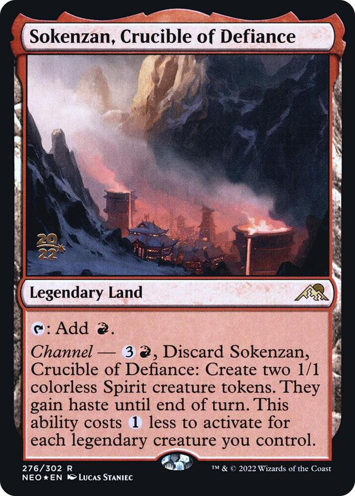Sokenzan, Crucible of Defiance [Prerelease Cards] 276