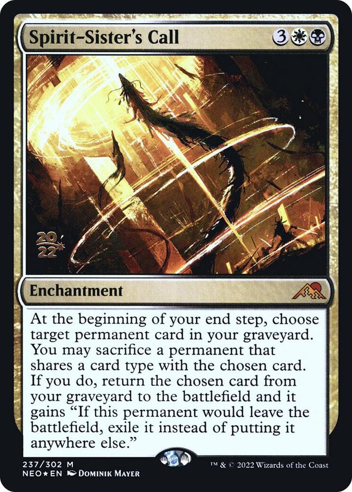 Spirit-Sister's Call [Prerelease Cards] 237