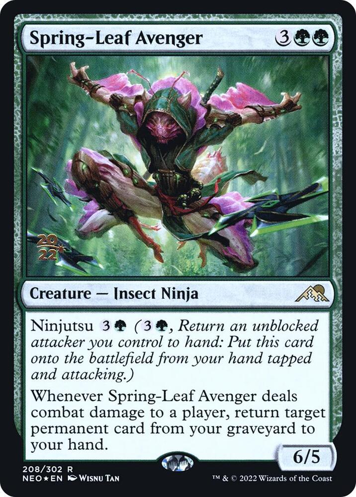 Spring-Leaf Avenger [Prerelease Cards] 208