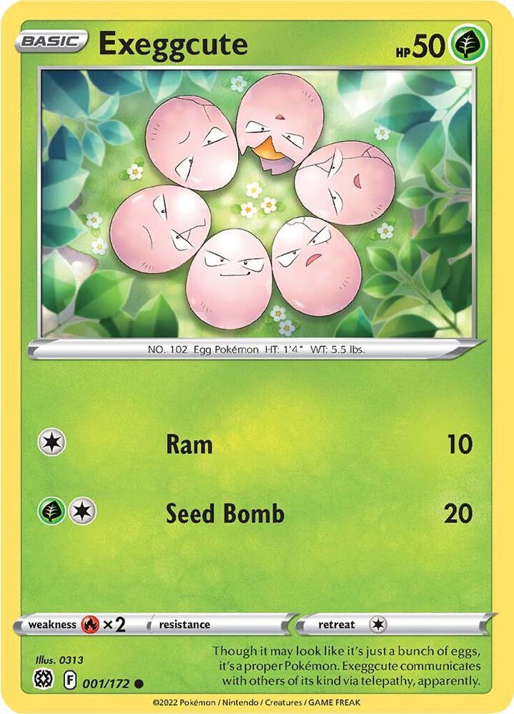 Exeggcute [SWSH09: Brilliant Stars] 001/172