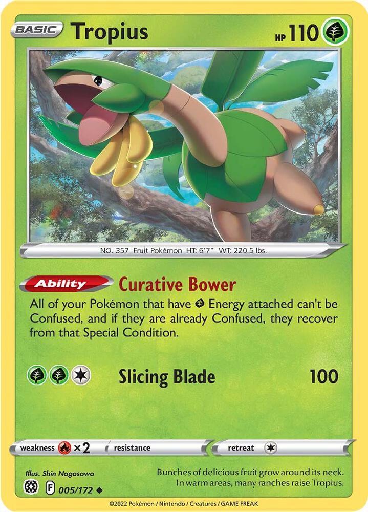 Tropius [SWSH09: Brilliant Stars] 005/172