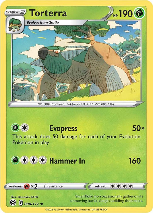 Torterra [SWSH09: Brilliant Stars] 008/172