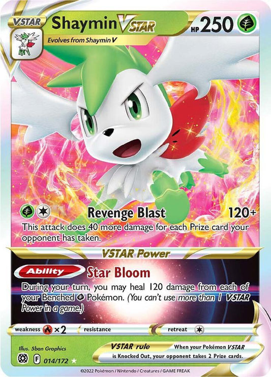 Shaymin VSTAR [SWSH09: Brilliant Stars] 014/172