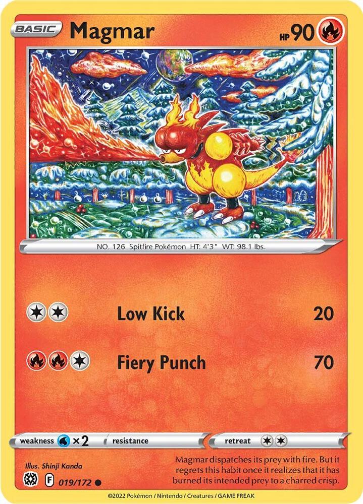 Magmar [SWSH09: Brilliant Stars] 019/172