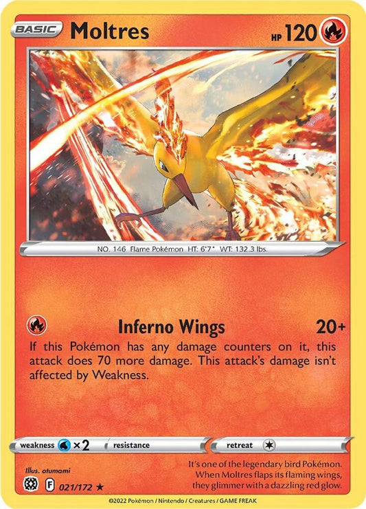 Moltres [SWSH09: Brilliant Stars] 021/172
