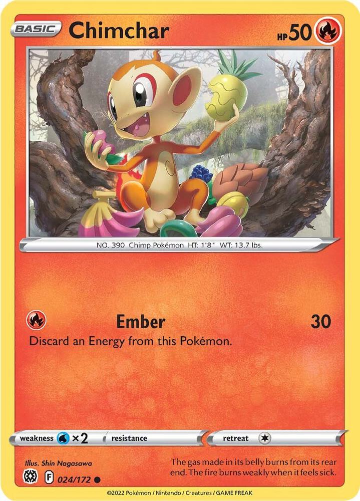 Chimchar [SWSH09: Brilliant Stars] 024/172