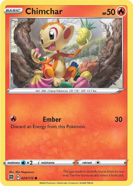 Chimchar [SWSH09: Brilliant Stars] 024/172