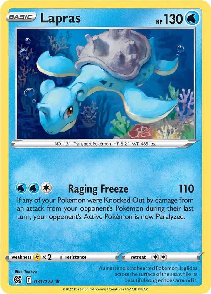 Lapras [SWSH09: Brilliant Stars] 031/172