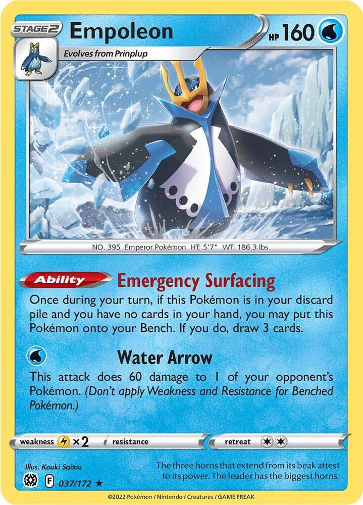 Empoleon [SWSH09: Brilliant Stars] 037/172
