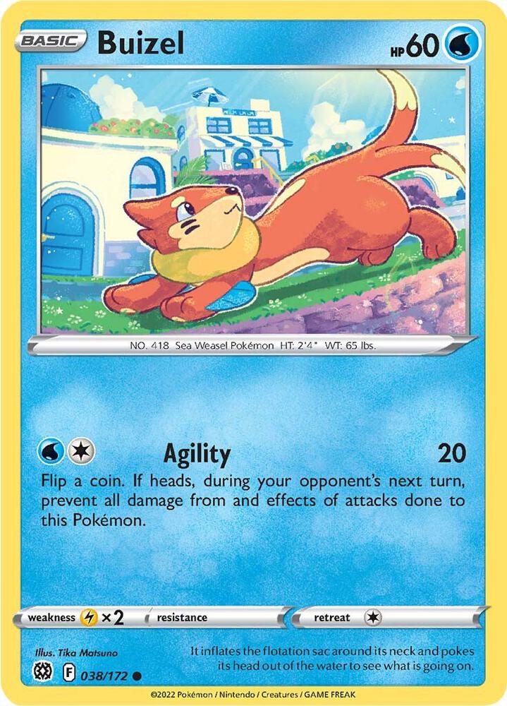 Buizel [SWSH09: Brilliant Stars] 038/172