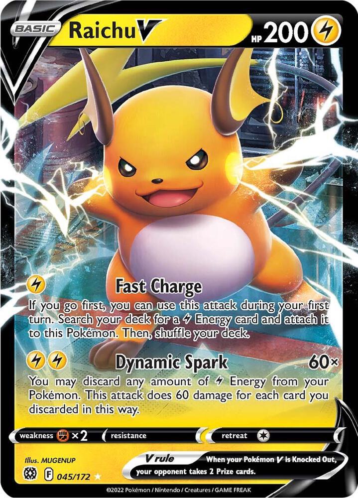 Raichu V [SWSH09: Brilliant Stars] 045/172