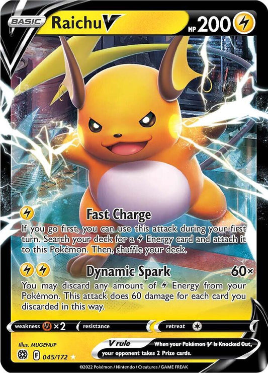 Raichu V [SWSH09: Brilliant Stars] 045/172