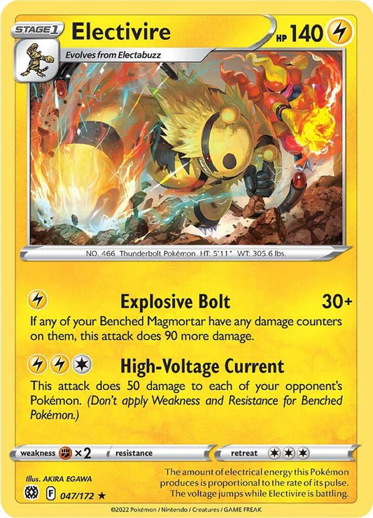 Electivire [SWSH09: Brilliant Stars] 047/172