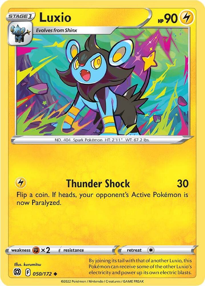 Luxio [SWSH09: Brilliant Stars] 050/172