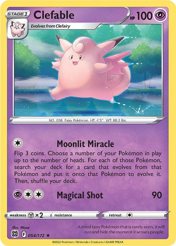 Clefable [SWSH09: Brilliant Stars] 054/172
