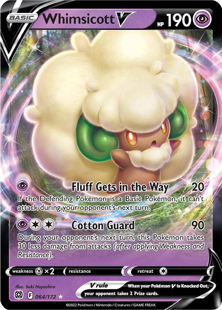Whimsicott V [SWSH09: Brilliant Stars] 064/172