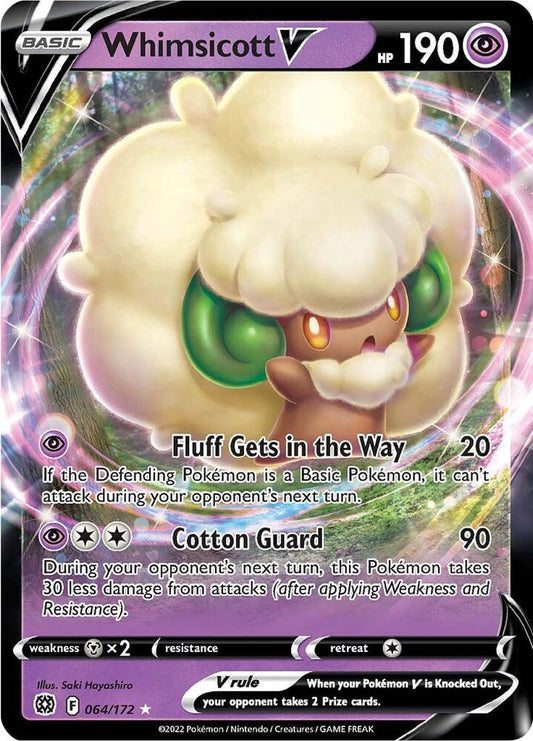 Whimsicott V [SWSH09: Brilliant Stars] 064/172