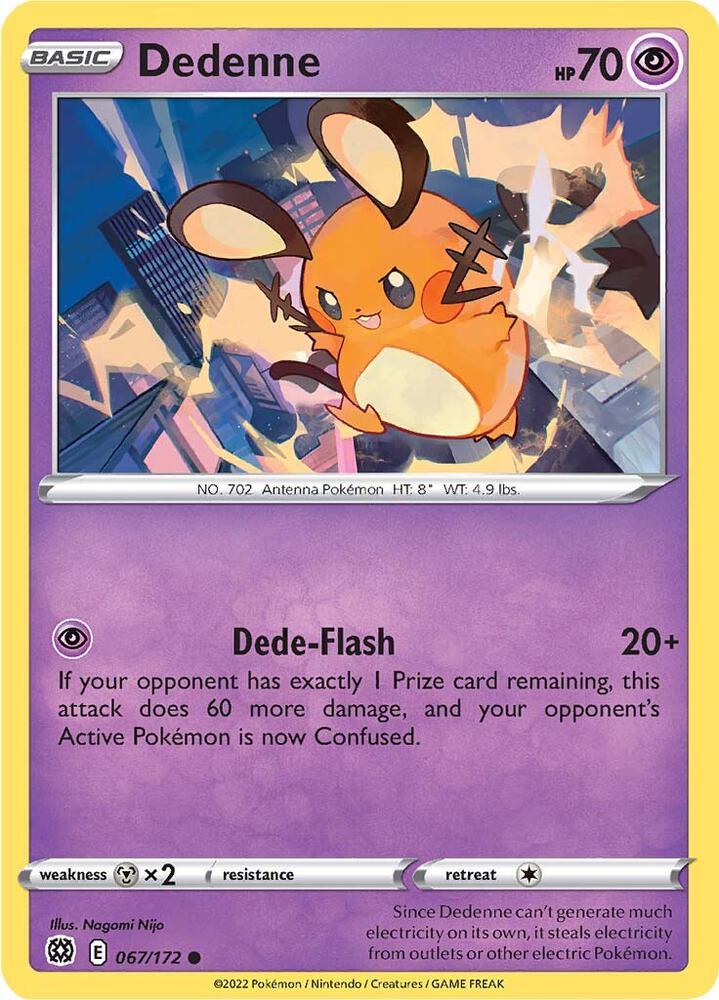 Dedenne [SWSH09: Brilliant Stars] 067/172
