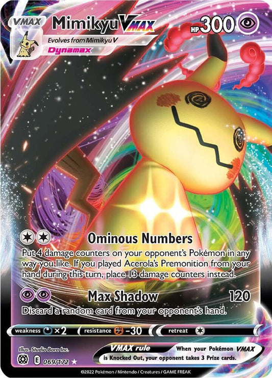 Mimikyu VMAX [SWSH09: Brilliant Stars] 069/172