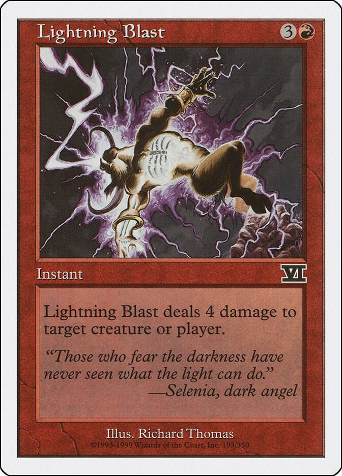 Lightning Blast [Classic Sixth Edition] 193