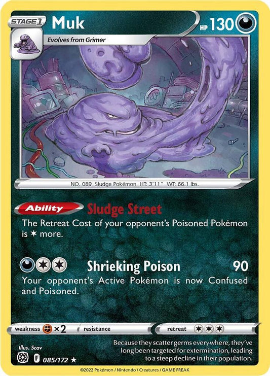 Muk [SWSH09: Brilliant Stars] 085/172