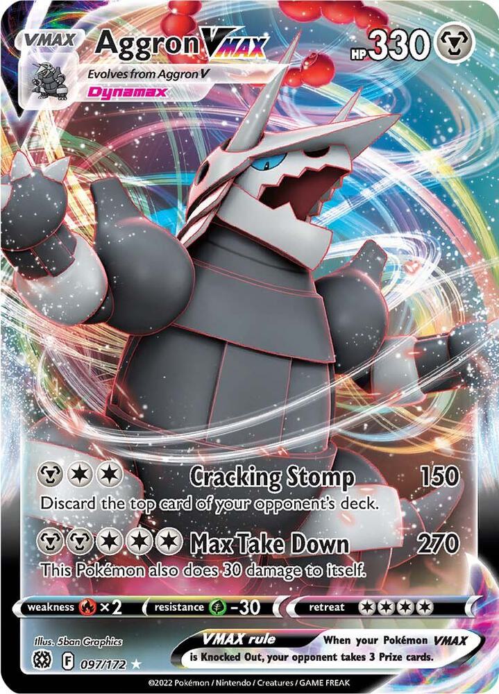 Aggron VMAX [SWSH09: Brilliant Stars] 097/172