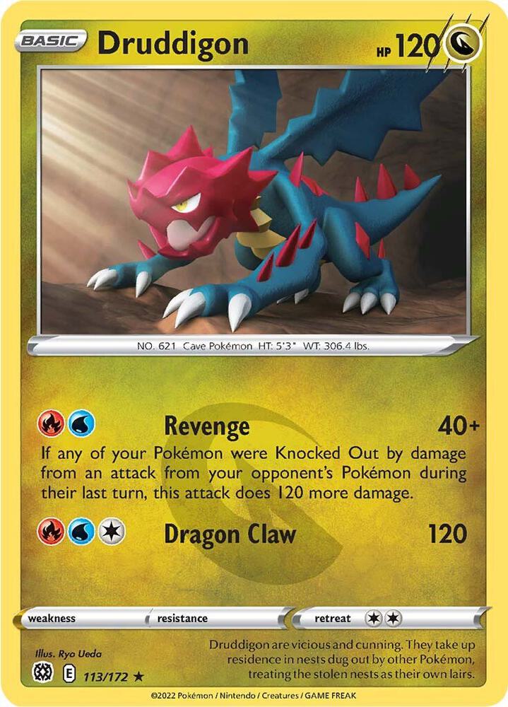 Druddigon [SWSH09: Brilliant Stars] 113/172