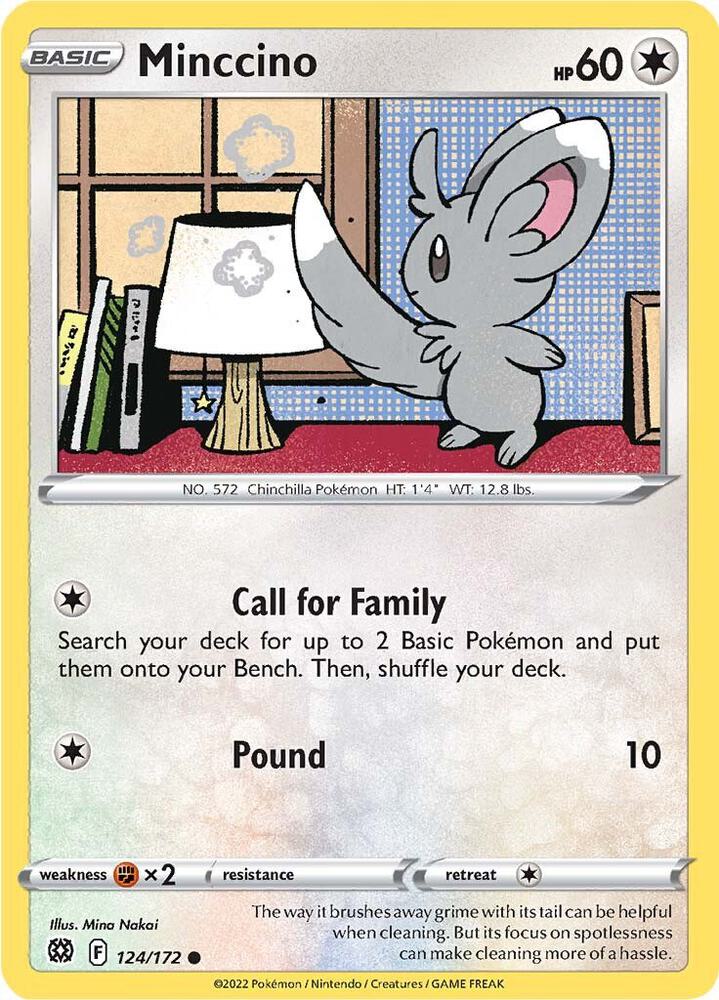 Minccino [SWSH09: Brilliant Stars] 124/172