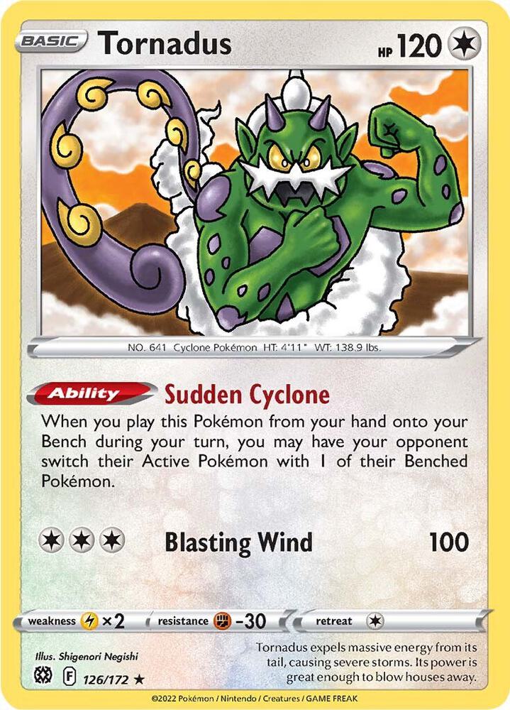 Tornadus [SWSH09: Brilliant Stars] 126/172