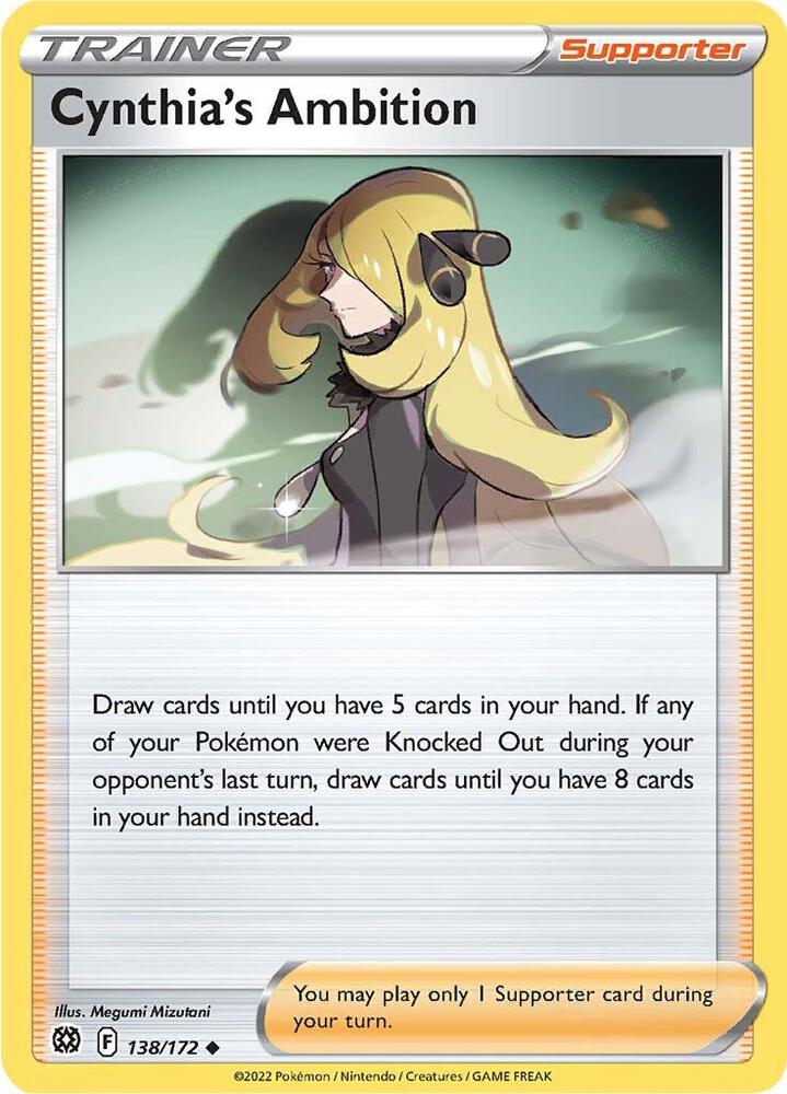Cynthia's Ambition [SWSH09: Brilliant Stars] 138/172