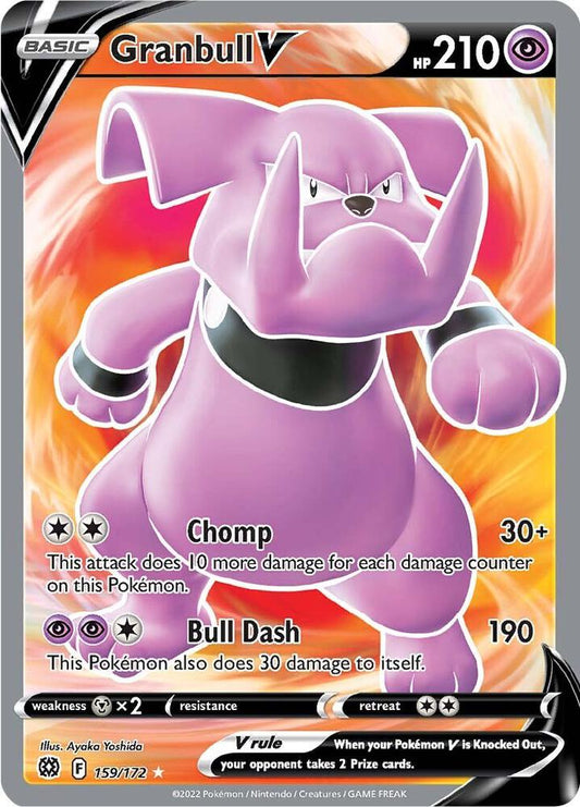 Granbull V (Full Art) [SWSH09: Brilliant Stars] 159/172
