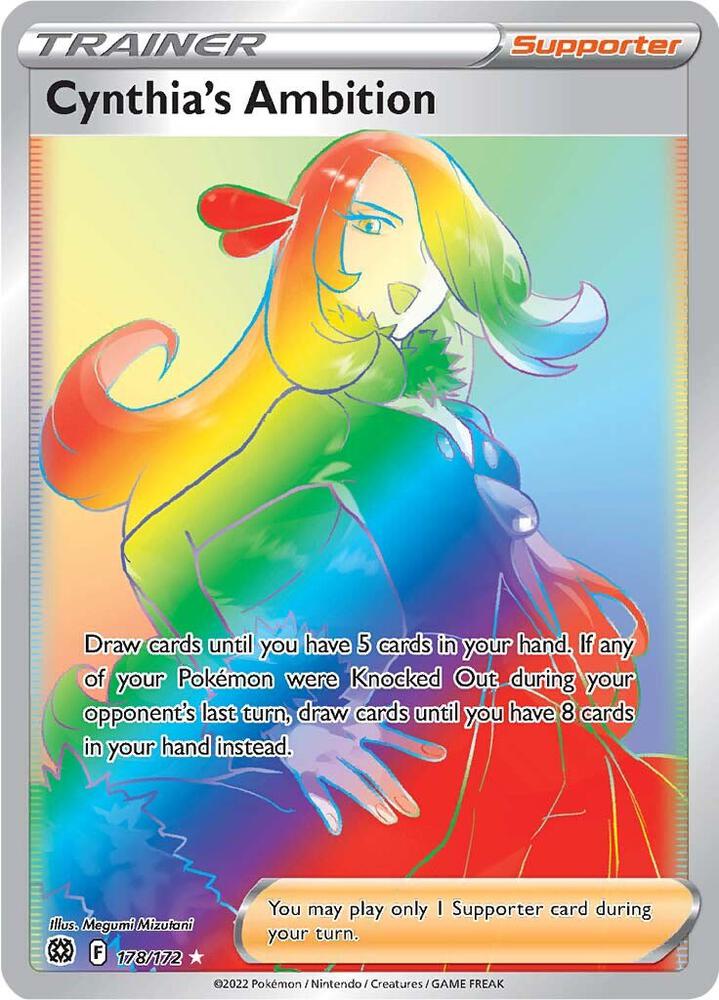 Cynthia's Ambition (Secret) [SWSH09: Brilliant Stars] 178/172