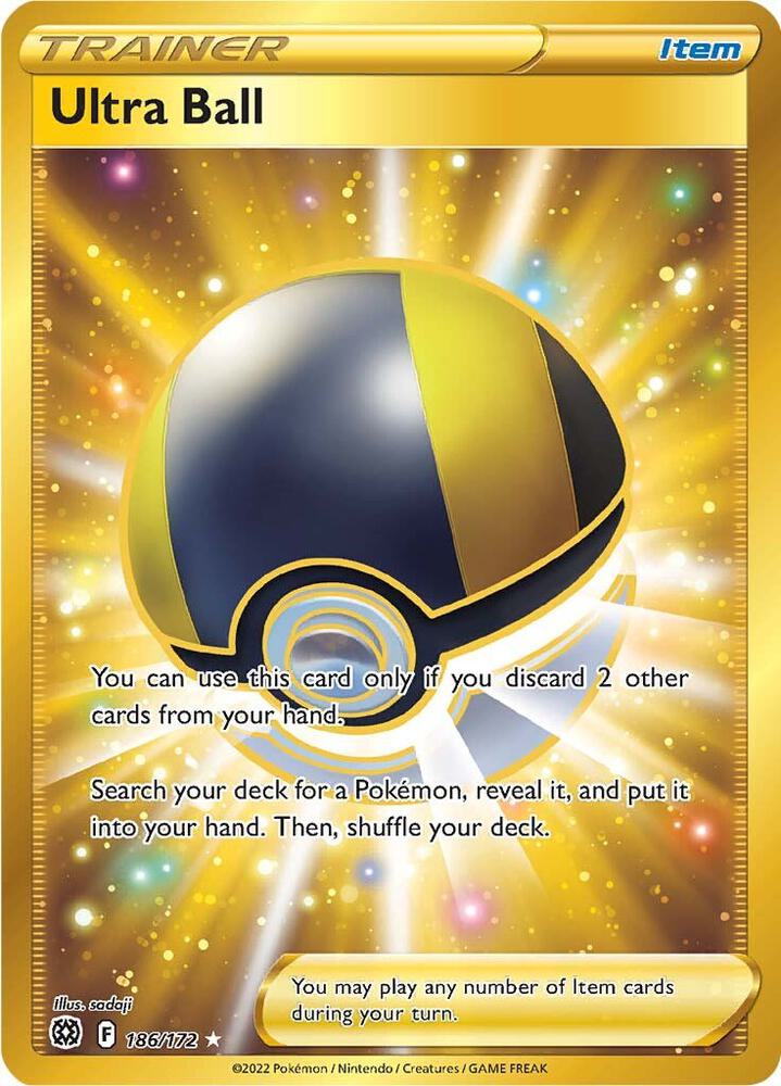 Ultra Ball (Secret) [SWSH09: Brilliant Stars] 186/172