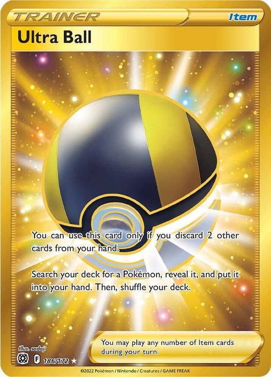 Ultra Ball (Secret) [SWSH09: Brilliant Stars] 186/172