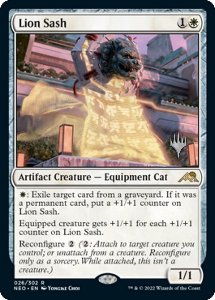 Lion Sash [Promo Pack: Kamigawa: Neon Dynasty] 26