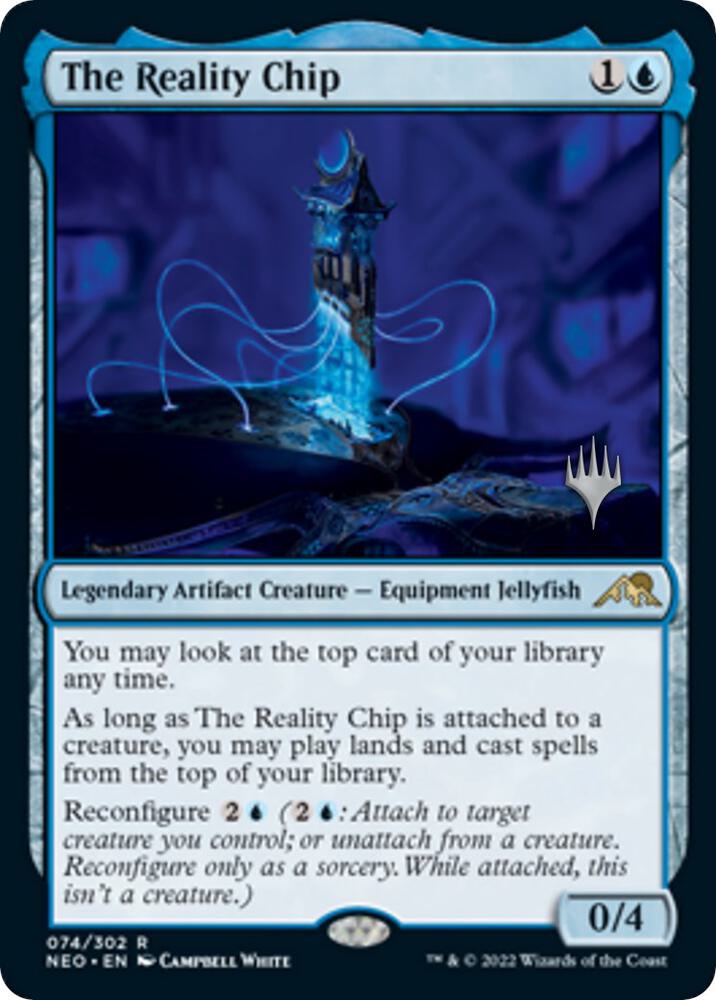 The Reality Chip [Promo Pack: Kamigawa: Neon Dynasty] 74