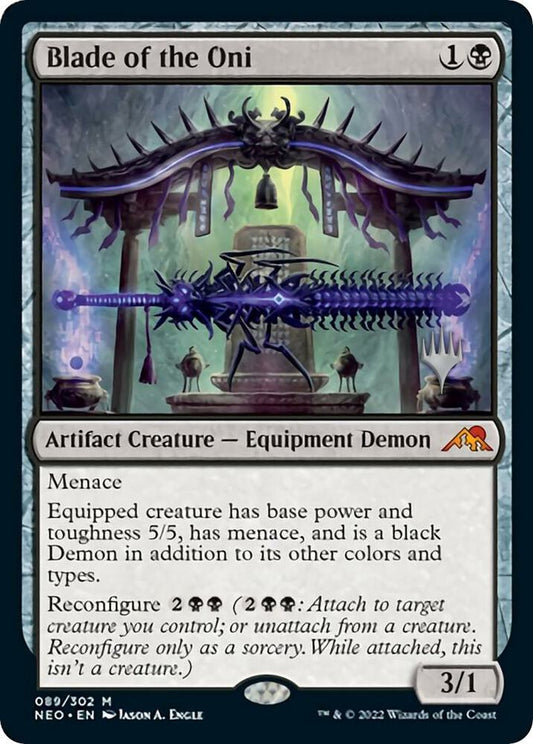 Blade of the Oni [Promo Pack: Kamigawa: Neon Dynasty] 89