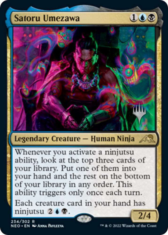 Satoru Umezawa [Promo Pack: Kamigawa: Neon Dynasty] 234