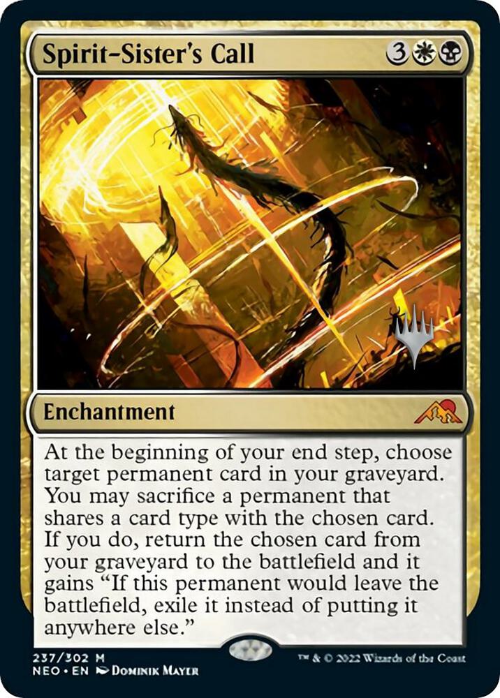 Spirit-Sister's Call [Promo Pack: Kamigawa: Neon Dynasty] 237